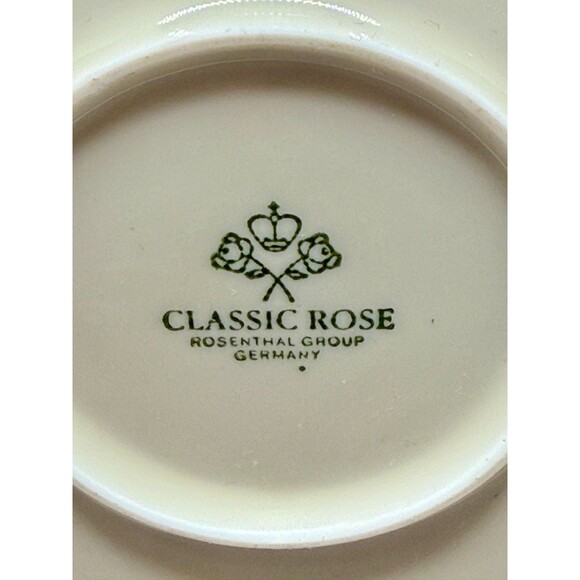 Rosenthal Classic Rose Catherine 24K Gold accents Sugar Bowl w/ Lid Germany - Picture 8 of 17